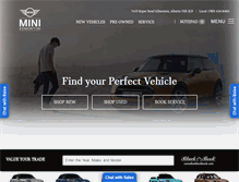 Tablet Screenshot of miniedmonton.com